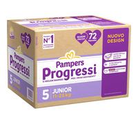 Pampers quadri progressi junior 72 pezzi