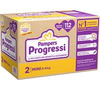 pampers Quadri Progressi Mini 112 Pezzi