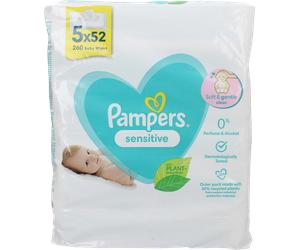 Pampers Salviettine Umidificate Sensitive - 260 pz.