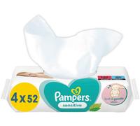 Pampers Sensitive salviette detergenti 4x52 pezzi - Prodotti Bimbi