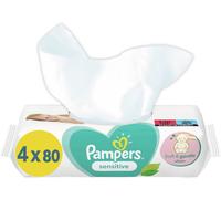 Pampers Sensitive salviette detergenti 4x80 pezzi - Prodotti Bimbi