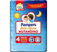 Pampers Sole&Luna Mutandino Maxi - 15 Pannolini Taglia 4 (8-15 Kg)
