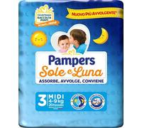 Pampers sole luna mididi 20 pezzi