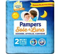 Pampers sole luna midini 21 pezzi