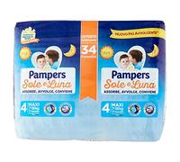 PAMPERS SOLE&LUNA MAXI pacco doppio x34 pezzi