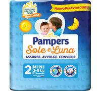 Pampers Pannolini Sole&Luna Taglia 2 - 3/6kg 21pz