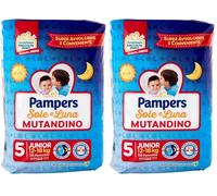 PAMPERS SOLE&LUNA MUTANDINA JUNIOR x14 pezzi (Confezione da 2)