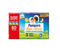 Pampers Sole Luna Pannolini Taglia 3 Offerta Tripack 60 Pannolini