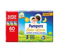 Pampers Sole Luna Tripack Taglia 3 Midi (4-9 Kg) Offerta 2 Confezioni da 60 pz