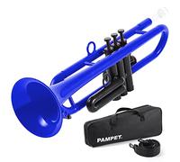 PAMPET - Tromba professionale in plastica, colore: Blu