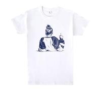 Pampling Maglietta a Maniche Corte, 100% Cotone, Abbigliamento Unisex per Uomo e Donna, Serigrafata con Girocollo e vestibilità Regolare, Colore Bianco (FTW, M)