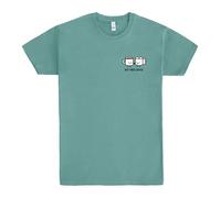Pampling Maglietta a Maniche Corte, 100% Cotone, Abbigliamento Unisex per Uomo e Donna, Serigrafata con Collo Rotondo e Taglio Dritto, T-Shirt Verde (Always Together, M)