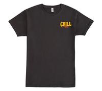 Pampling Maglietta a Maniche Corte, 100% Cotone, Stampa Doppia, Abbigliamento Unisex per Uomo e Donna, Serigrafata con Girocollo e vestibilità Regolare, Colore Grigio (Chill Forever, L)