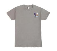 Pampling Maglietta a Maniche Corte per Giacatori di Padel, 100% Cotone, Abbigliamento Unisex per Uomo e Donna, Serigrafata con Girocollo e vestibilità Regolare, Colore Grigio (La Mejor Pareja, XXL)