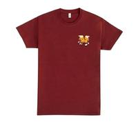 Pampling Maglietta a Maniche Corte, Stampa Doppia, 100% Cotone, Abbigliamento Unisex per Uomo e Donna, Serigrafata con Girocollo e Vestibilità Regolare, Colore Blu o Rosso (Dont Worry Beer Happy, XXL)