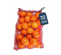 PAMPOLS Confezione da 100 sacchi a rete per arance, cipolle o frutta secca con chiusura e manici | peso utile 10 kg | rete raschel | misure 37 x 50 cm | colore rosso