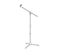 PAMS1 ASTA PER MICROFONO AUDIODESIGN ALTEZZA MAX 1,6 METRI