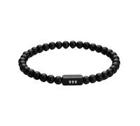 PAMTIER Angelo Numero Bracciale per Donne Uomini Perline 20CM Nero 999