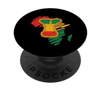 Pan African Y Africa Profilo Grafico PopSockets PopGrip Adesivo