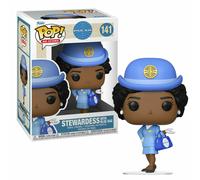 Funko POP Ad Icons: Pan Am Stewardess Am - Stewardess - Blau Bag - Pan-Am - Vin