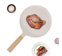 Pan da friggere antiaderente | 9,5 pollici di padella antiaderente, utensili da cucina leggeri in servizio pesante, durante le vacanze speciali, dal Ringraziamento agli anniversari, un popolo