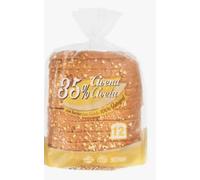 Pan de Molde con 35% Avena, 0% Azúcares Añadidos, Harina 100% Integral, 460g, Pack de 3