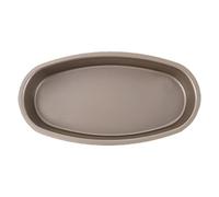 Pan di cottura per torta ellittica - Stampo ovale non bastone, pane in acciaio al carbonio forno in scatola | Ellipse Lightware Ellipse facile da rilasciare, solido stampo senza bastone per la casa