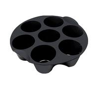 Pan Di Muffin In Silicone - Vassoio Per Cupcakes, Stampo Antiaderente | Valore Di Pasticceria A 7 Tazze, Mini Produttore Di Torte Da 2,6 L A 5,8 L, Vassoio Da Cottura Riutilizzabile Per Ricette Da