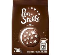 Pan di Stelle Biscotti Frollini con Cacao, Cioccolato e Latte Fresco Italiano, Colazione Ricca di Gusto, 700 g