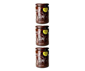 Pan di Stelle Crema Spalmabile Cioccolato e Nocciole 3x330g con Pezzi di Biscotto