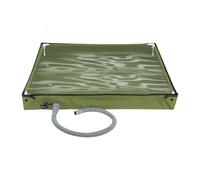 Pan Doccia Da Campeggio - Secchio Da Campeggio Compatto, Base D'acqua Pieghevole | Contenitore Da Bagno Da Viaggio, Attrezzature Per Il Lavaggio All'aperto Durablies,Accessorio Multifunzionale Per