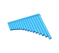 Pan Flauto 16 pipa C chiave tradizionale portatile panpipe strumento musicale per gli amanti della musica insegnamento delle prestazioni - blu