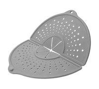 Pan Grease Splatter Screen - 14.17 Inch Foldable Kitchen Cover | Silicone Heat Resistant Lid - Multipurpose Splatter Guard Works As Pan Cover And Trivet Mat Keeps Kitchen Clean During Frying Cooking U
