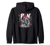Pan Greco Mitologia Horror Pagan Forest Dio Felpa con Cappuccio