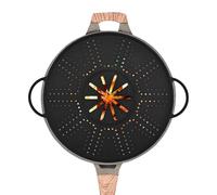 Pan Guard - Silicone Grease for 10-12 inch - Cooking Cover,for Baking Food Strainer The Silicone Keeps CountertopColander Kitchen Cooking Stove Pan Pot Steamer