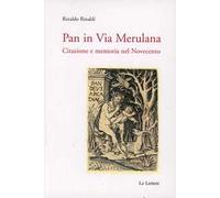 Pan in Via Merulana. Citazione e memoria nel Novecento