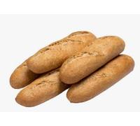 Pan Integral 51%, Barras de Pan Integral, 5 Unidades. Pack de 3