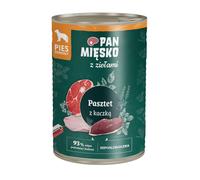 Pan Mięsko Dog 12 x 400 g Umido cane - Paté con Anatra