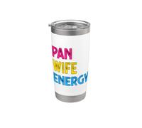 Pan Moglie Energia Pansessuale Bicchiere termico in acciaio inox doppia parete