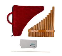 Pan Pipe 1 Set Woodwind G Key Flauto di Pan professionale cinese per