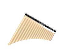 Pan Pipes 18 Pipe Pan Strumento Musicale Cinese Flauto Panpipes C Key Pan Pipes Per Principianti(White)