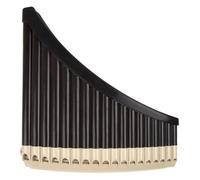 Pan Pipes 1pc Pan Flauto 16/18 Tubi Flauto Di Pan AC Tono Accordabile Abs Base Panflute Professionale Pan Tubo Strumento Musicale(Black,18)