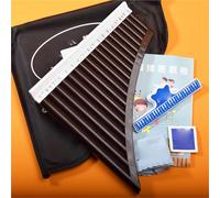 Pan Pipes Flauto Di Pan In Resina A 18 Tubi Panflute A 16 Tubi Con Sintonizzazione A C Strumento Panflute Per Principianti Semplice(A,18)