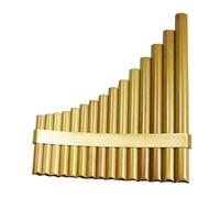 Pan Pipes Flauto Di Pan Professionale A 15 Tubi Per Principianti Adulti Accordatura Professionale(C,R)