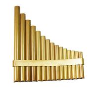 Pan Pipes Flauto Di Pan Professionale A 15 Tubi Per Principianti Adulti Accordatura Professionale(C,L)
