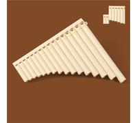 Pan Pipes Strumento Flauto Di Pan 16 Tubi 18 Tubi Per Principianti Per Entrare Nel Flauto Di Pan C Dalle Prestazioni Professionali(A,16)