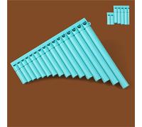 Pan Pipes Strumento Flauto Di Pan 18 Tubi Per Principianti Flauto Di Pan C Con Prestazioni Professionali Con Molte Opzioni(D)