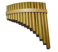 Pan Pipes Strumento Musicale Popolare Tradizionale Flauto Di Pan A 15 Canne, Melodia Do/G Per Principianti(C,L)