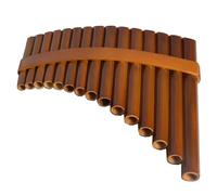 Pan Pipes Strumento Musicale Popolare Tradizionale Flauto Di Pan A 15 Canne Modello Per Principianti Con Tono C Tono G(G,L)