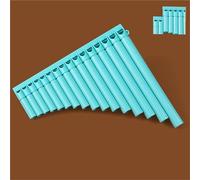 Pan Pipes Strumento Per Flauto Di Pan 16/18 Flauto Di Pan Per Principianti Prestazioni Professionali Con Cerbottana Scorrevole(D,16)